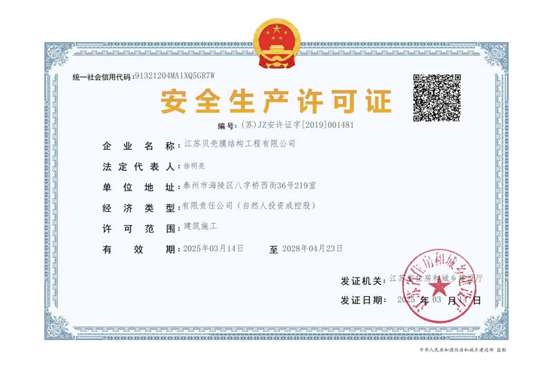 安全許可證1